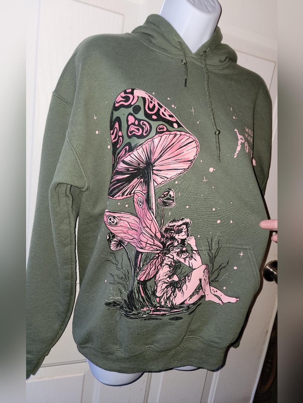 Mushroom Fairy Melanie Martinez Hoodie Size Medium